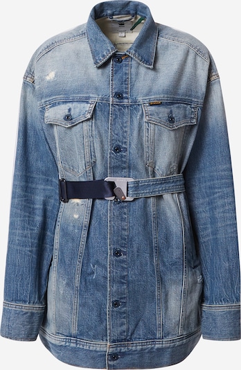 G-Star RAW Jacke 'Boyfriend' in blue denim, Produktansicht