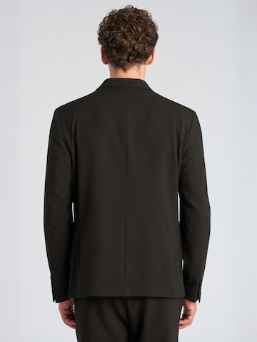 Coupe regular Veste de costume Lindbergh en noir