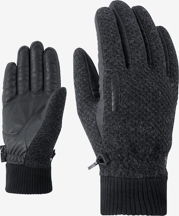 ZIENER Athletic Gloves 'IRUK ' in Black: front