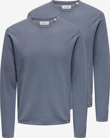 Only & Sons Pullover 'Felix' in Blau: Vorderseite