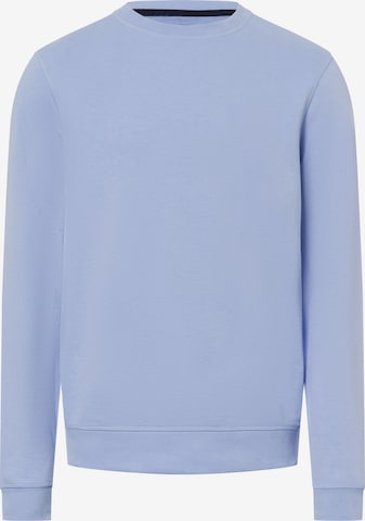 Sweat-shirt Nils Sundström en bleu : devant