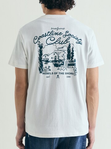 T-Shirt ' ' Scalpers en blanc