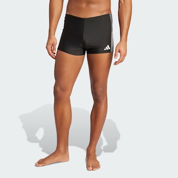 ADIDAS PERFORMANCE Спортен бански констюм в черно: отпред