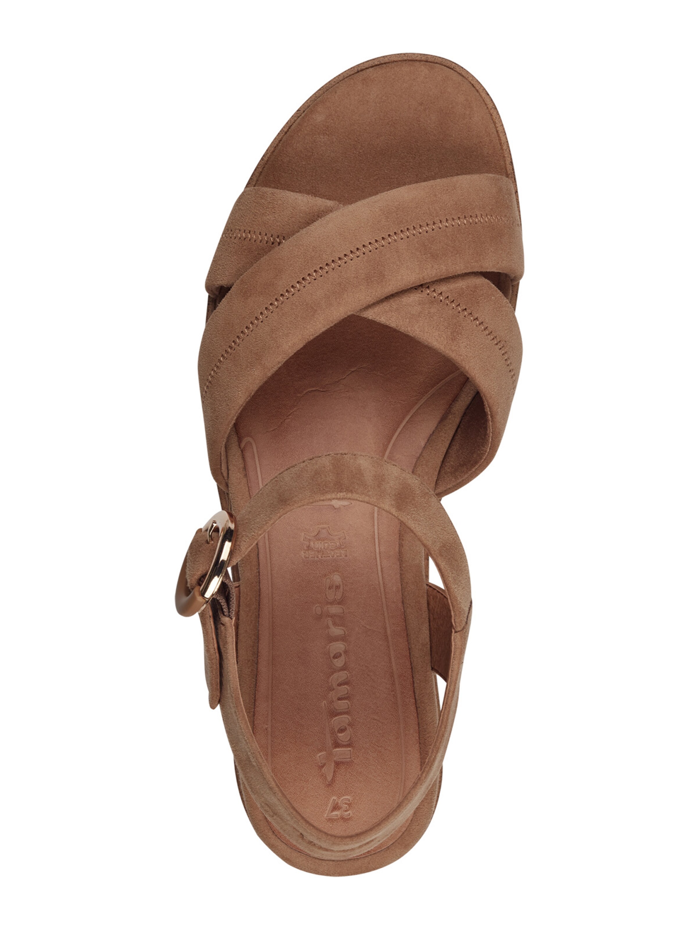 bēšs Tamaris Sandales