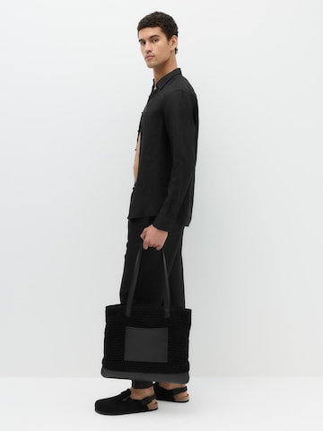 Marks & Spencer Regular Fit Hemd in Schwarz