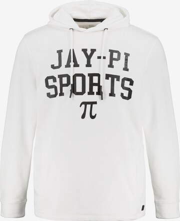 JAY-PI Sweatshirt in White: front