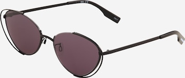 McQ Alexander McQueen Sonnenbrille in Schwarz: predná strana