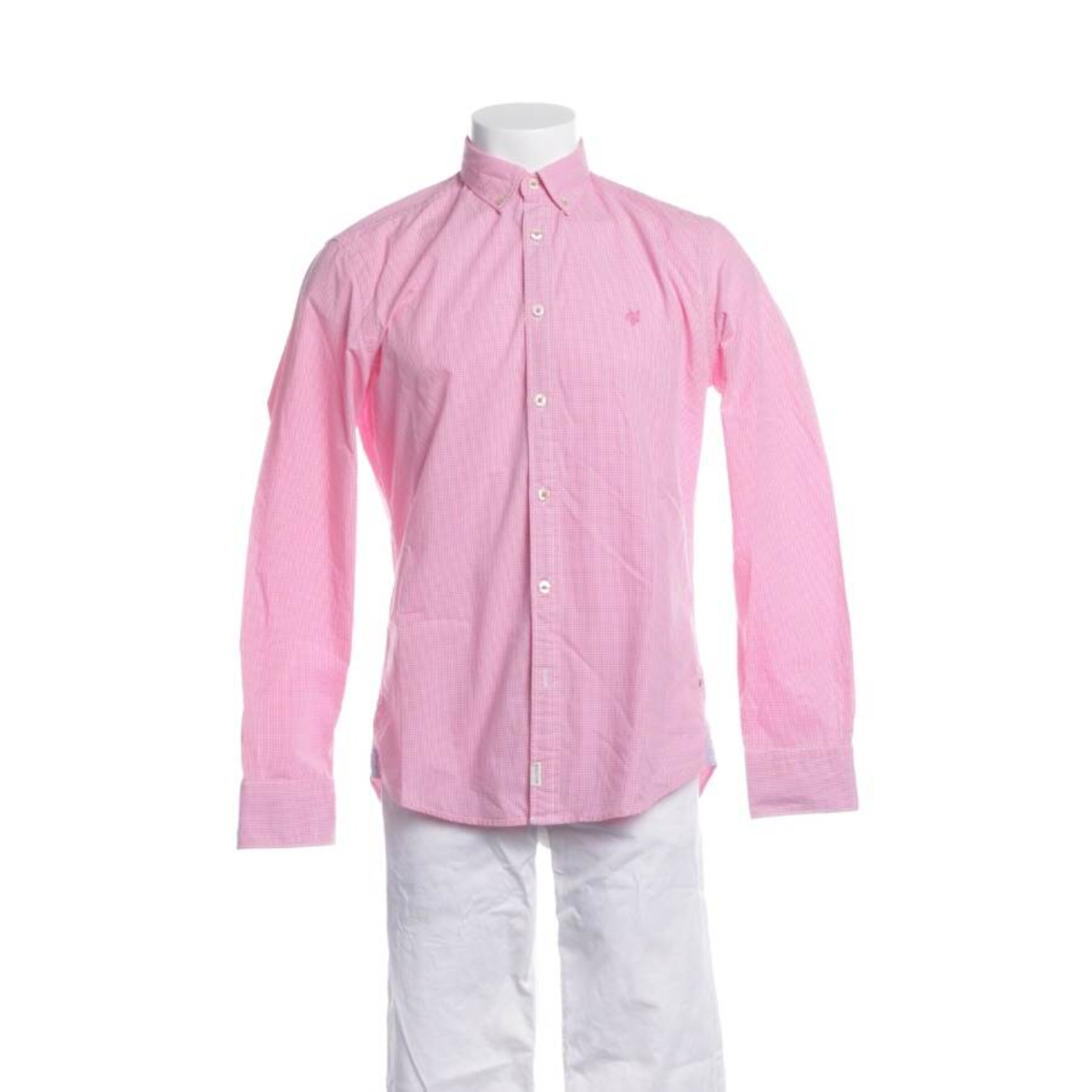 Marc O'Polo Button Up Shirt in S in Pink: front