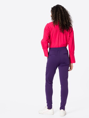 ICHI Tapered Trousers 'KATE' in Purple