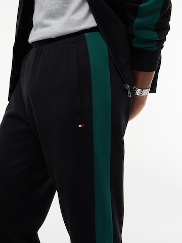 TOMMY HILFIGER Jogginganzug 'ESS' in Schwarz