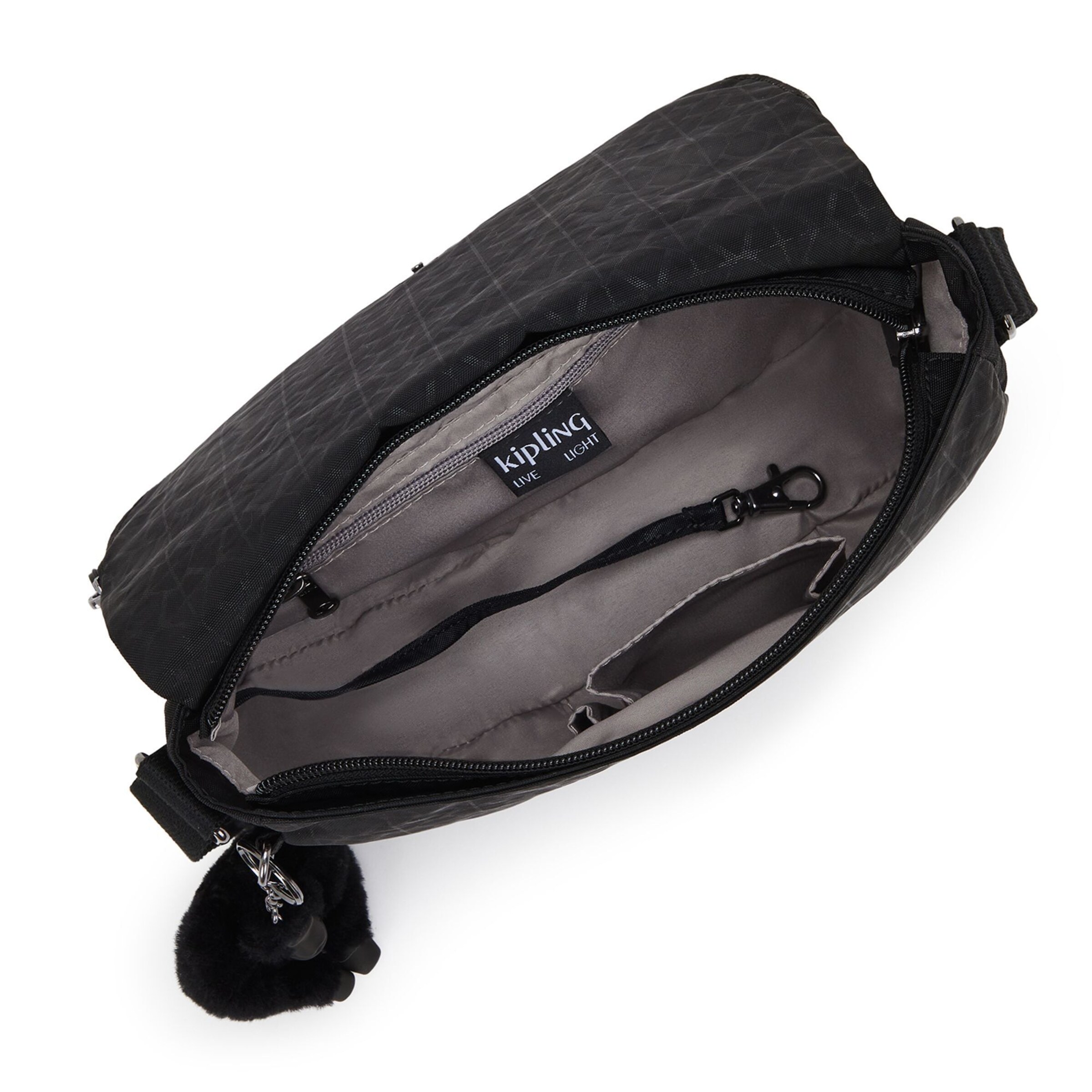 KIPLING Schoudertas 'Basic Plus Earthbeat' in Zwart