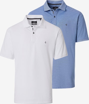 CASAMODA Shirt 'Basic' in Blau: Vorderseite