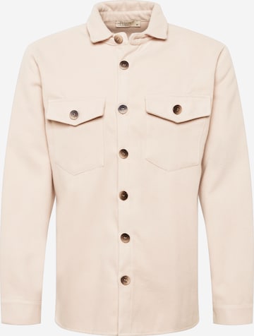 Hailys Men Jacke 'Henri' in Beige: predná strana