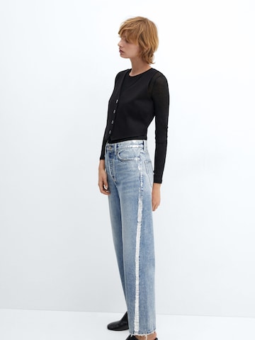 MANGO Regular Jeans 'Nicola' in Blauw