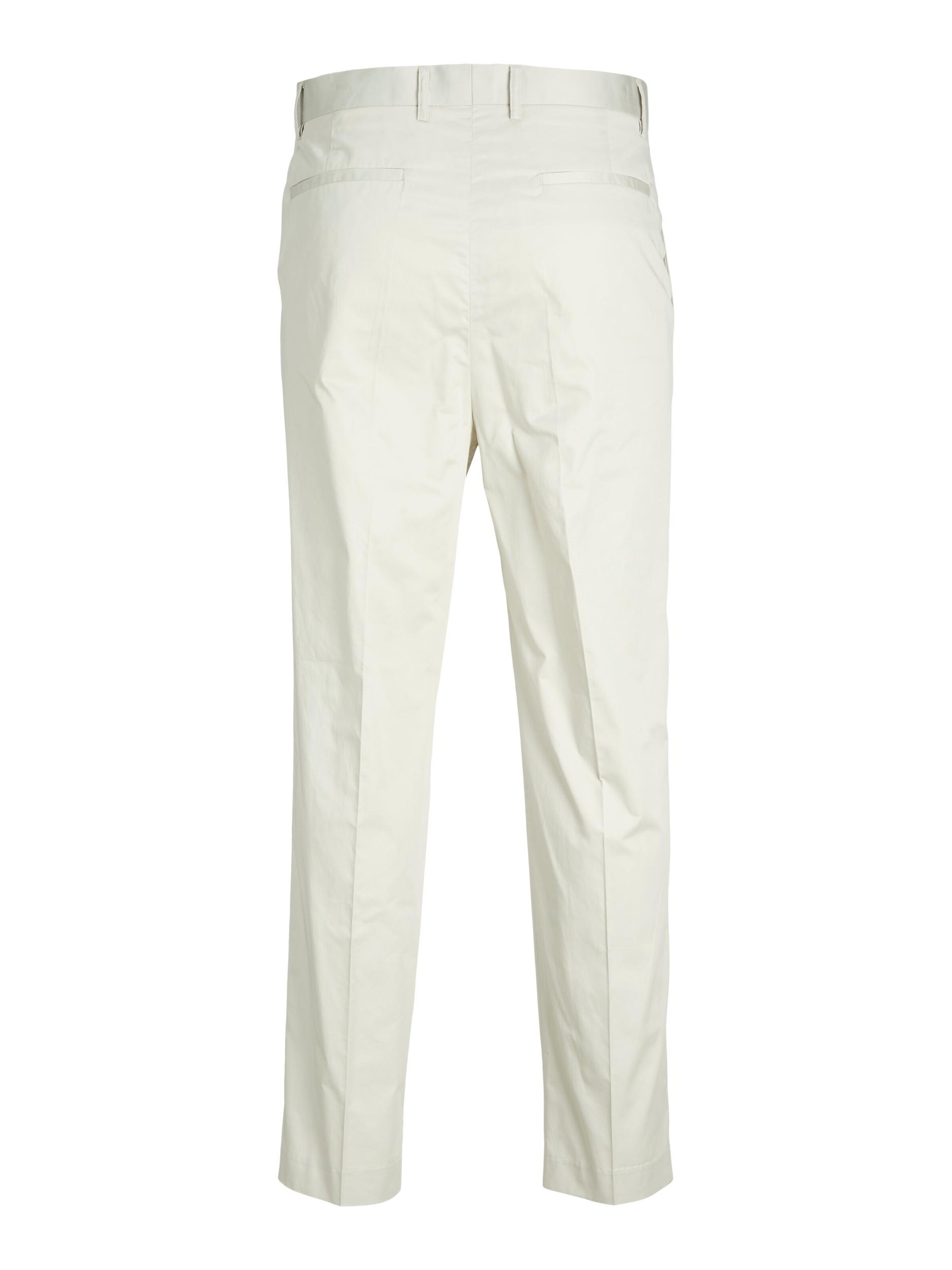 JACK & JONES regular Bukser med lægfolder 'Hank' i beige