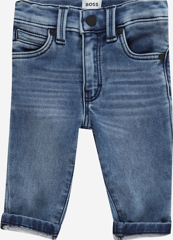 BOSS Kidswear Regular Jeans in Blue: front
