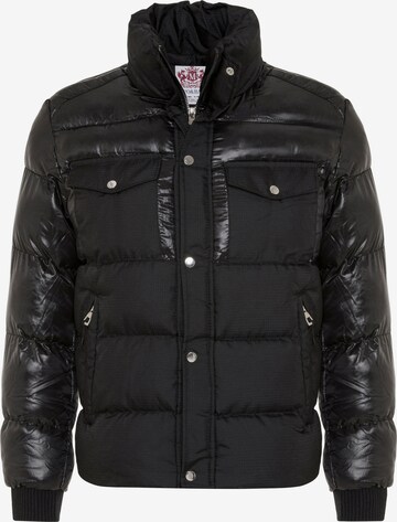 CIPO & BAXX Winter Jacket in Black: front