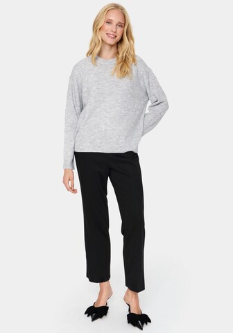 SAINT TROPEZ Pullover in Grau