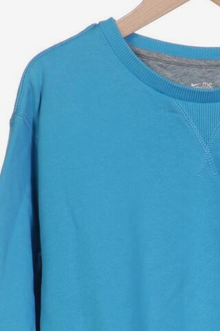 NIKE Sweatshirt & Zip-Up Hoodie in XL in Blue
