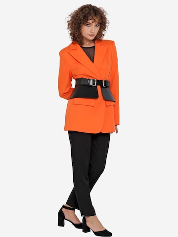 Haute Cuir Gürtel 'Peplum Corset Belt'‌‌ in Schwarz