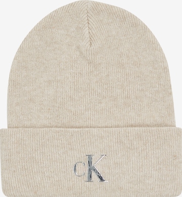 Bonnet Calvin Klein Jeans en beige