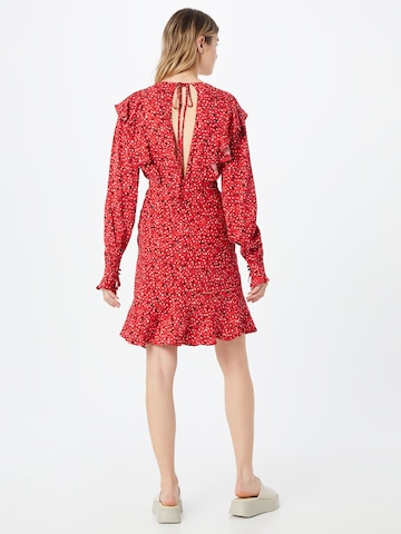 Robe-chemise SCOTCH & SODA en rouge