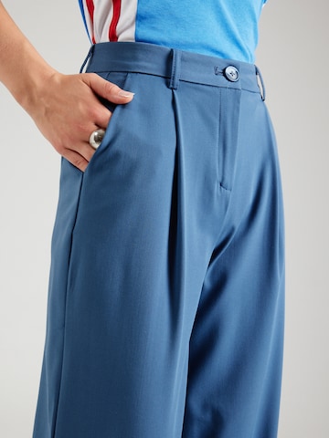 Tally Weijl Wide leg Bandplooibroek in Blauw
