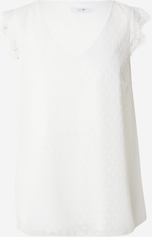 Hailys - Blusa 'Mi44na' em branco: frente