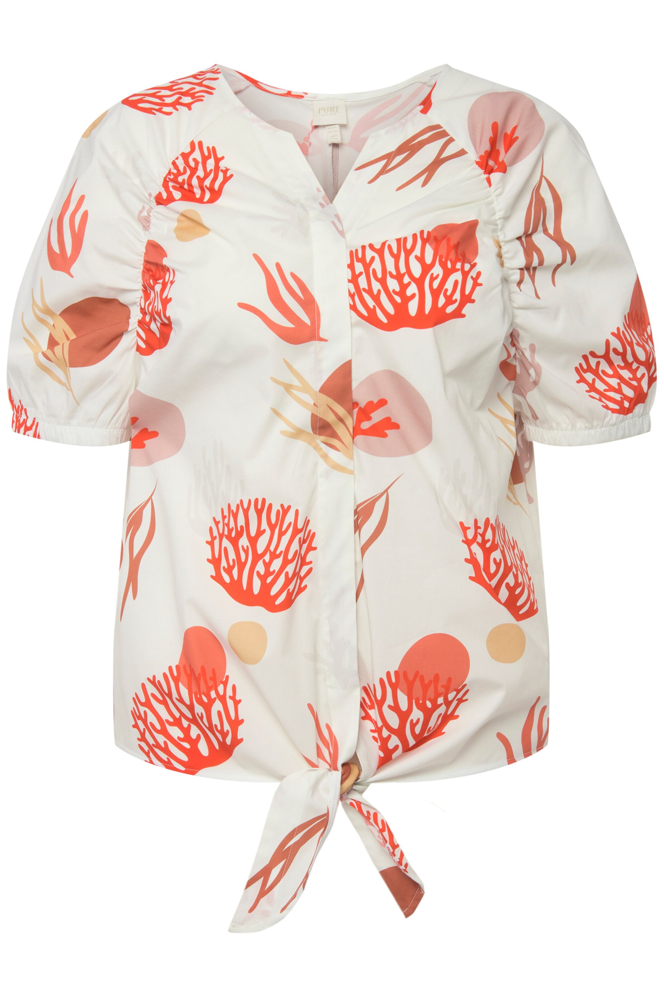 Ulla Popken Bluse in Weiß: Vorderseite