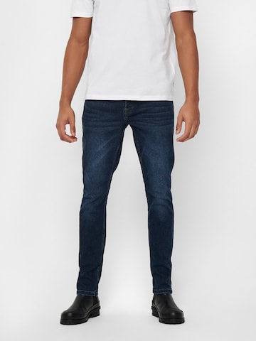 Only & Sons Slimfit Jeans in Blau