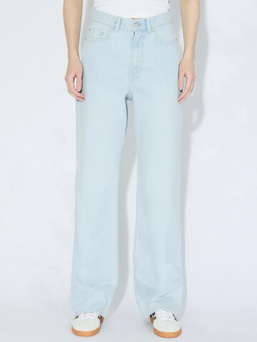 Dr. Denim Regular Jeans 'Echo High Straight - Jeans'‌ in Blau