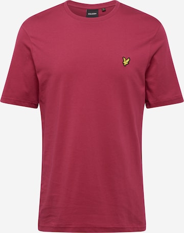 Lyle & Scott T-Shirt in Rot: predná strana
