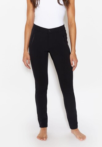 Angels Skinny Broek in Zwart: voorkant