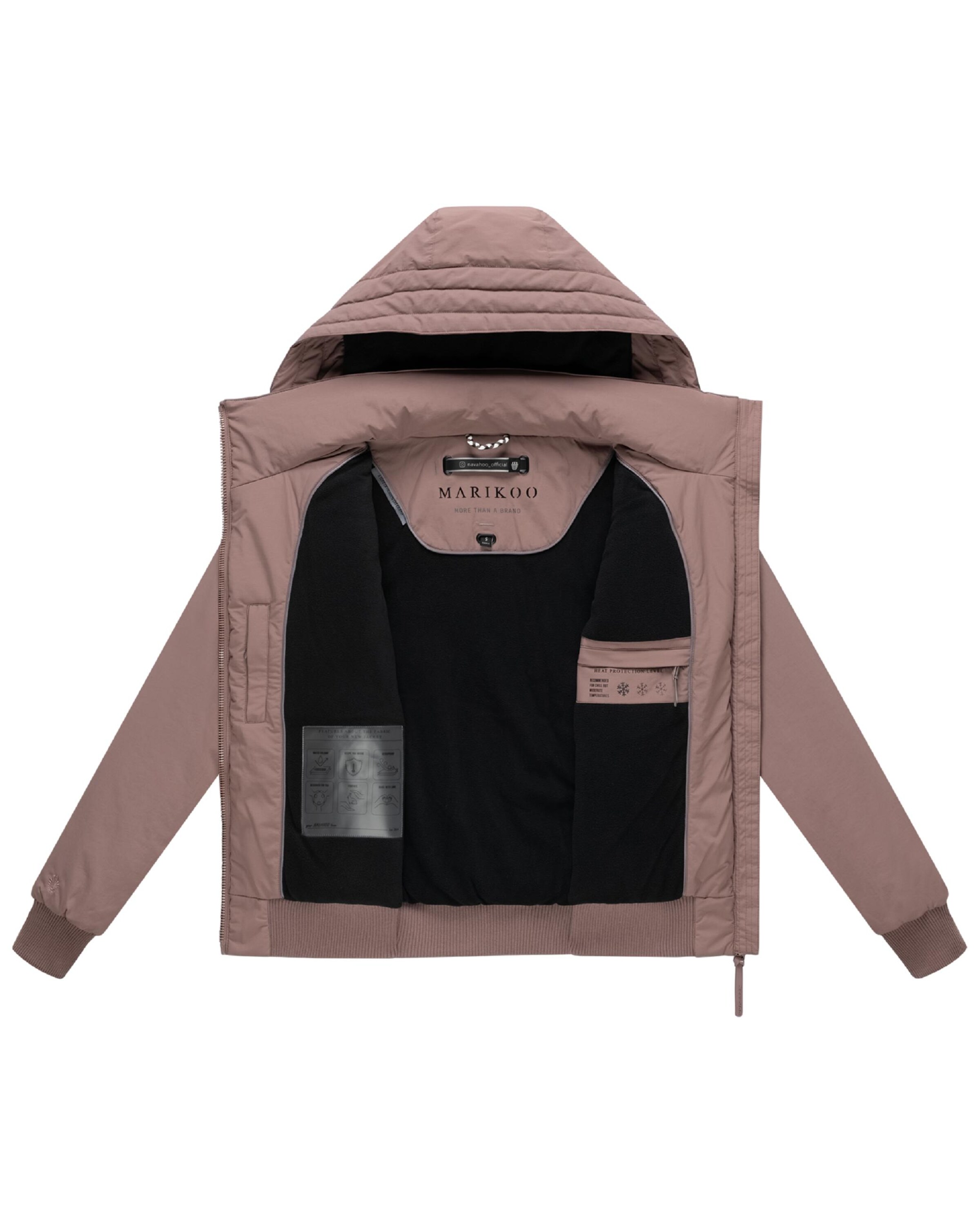 Veste d’hiver ' Mooni 16 ' MARIKOO en violet