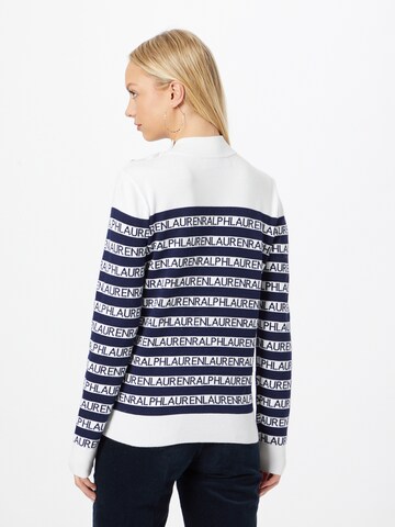 Lauren Ralph Lauren Pullover 'TAURINE' in Weiß