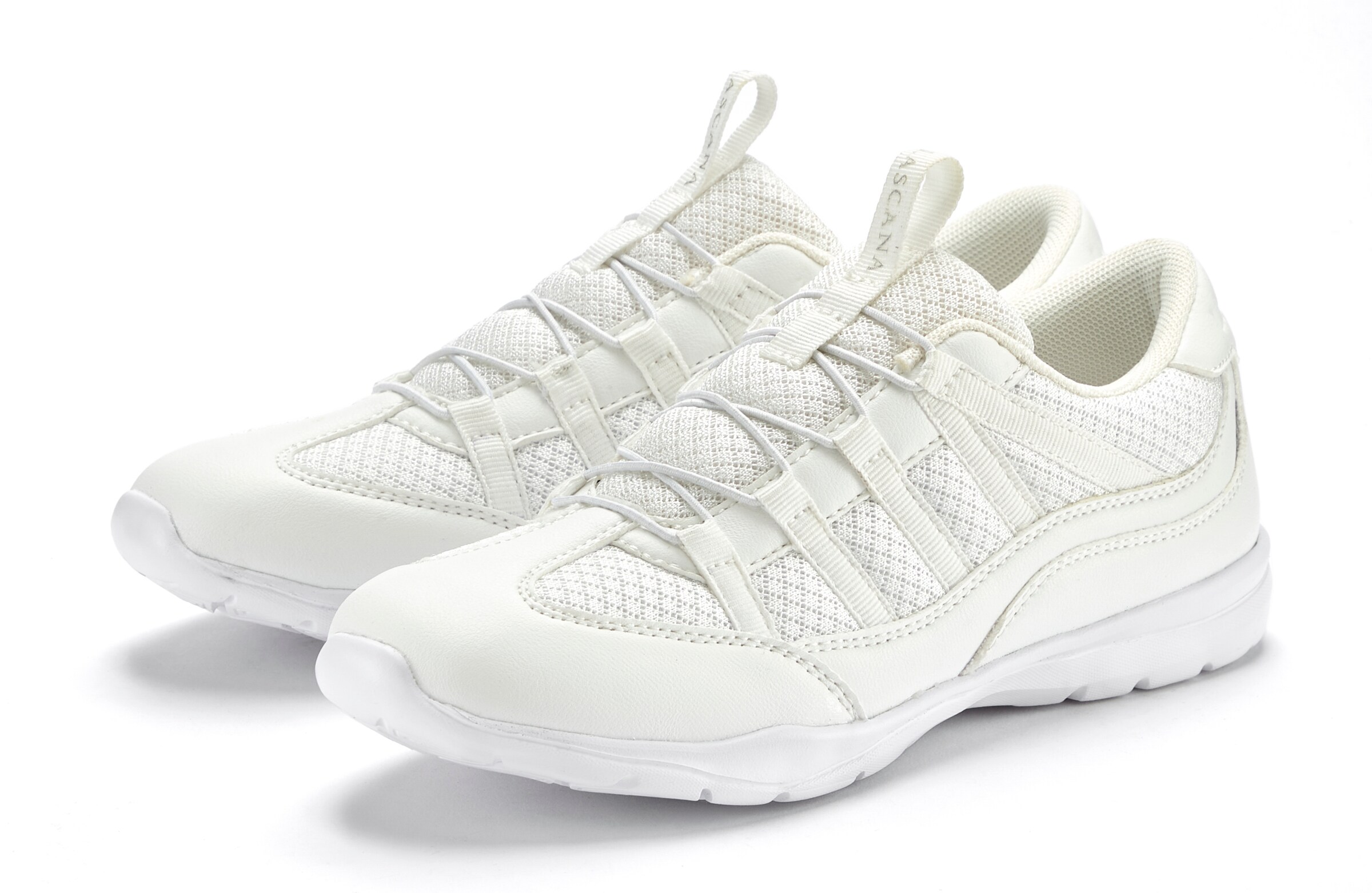 Baskets basses LASCANA en blanc