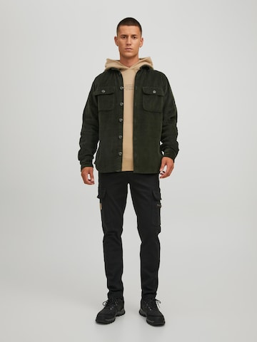 JACK & JONES Comfort Fit Hemd 'Darren' in Grün