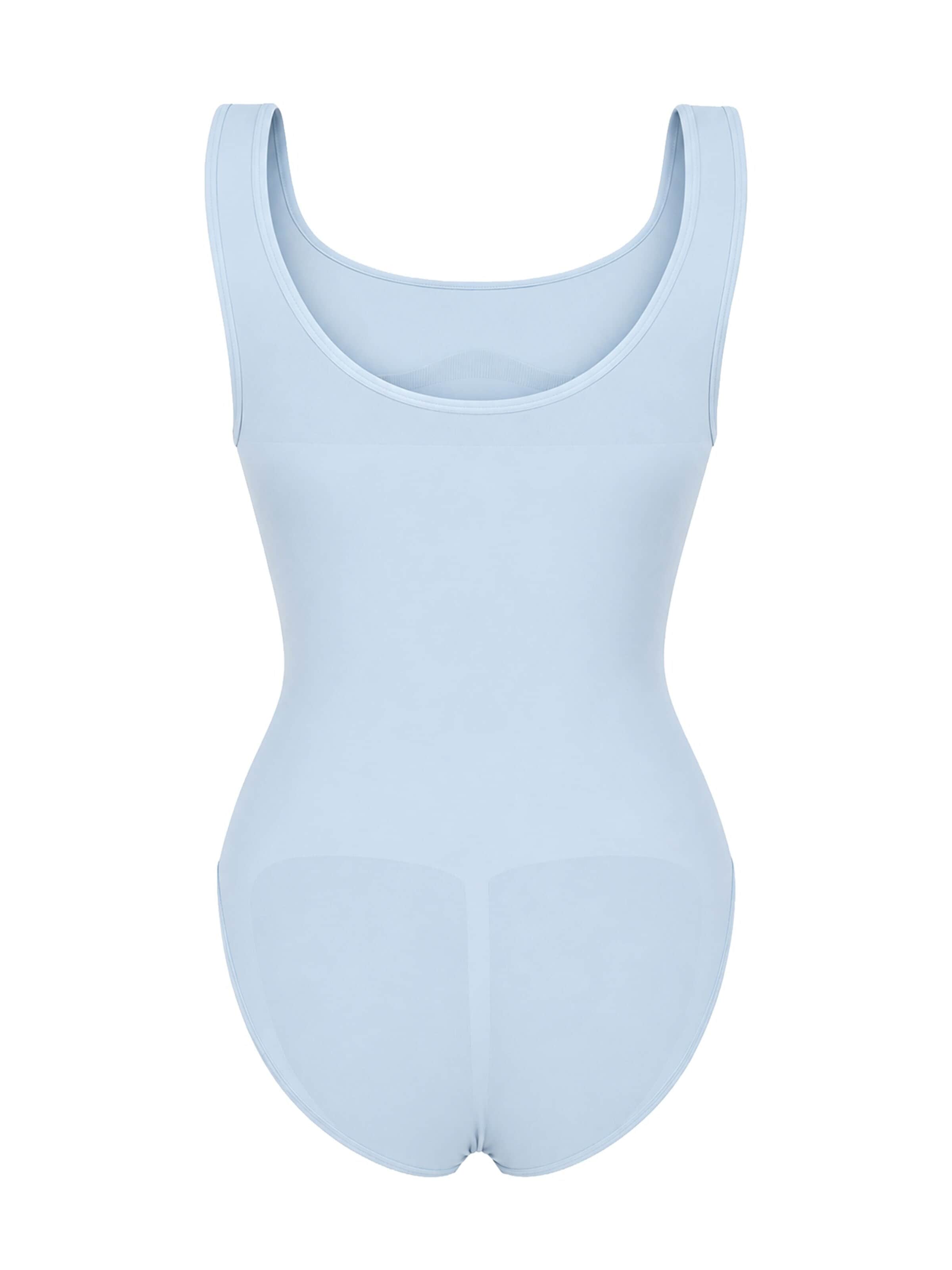 Body modellante 'Tank Sculpting Bodysuit with Slip' di cfab in blu