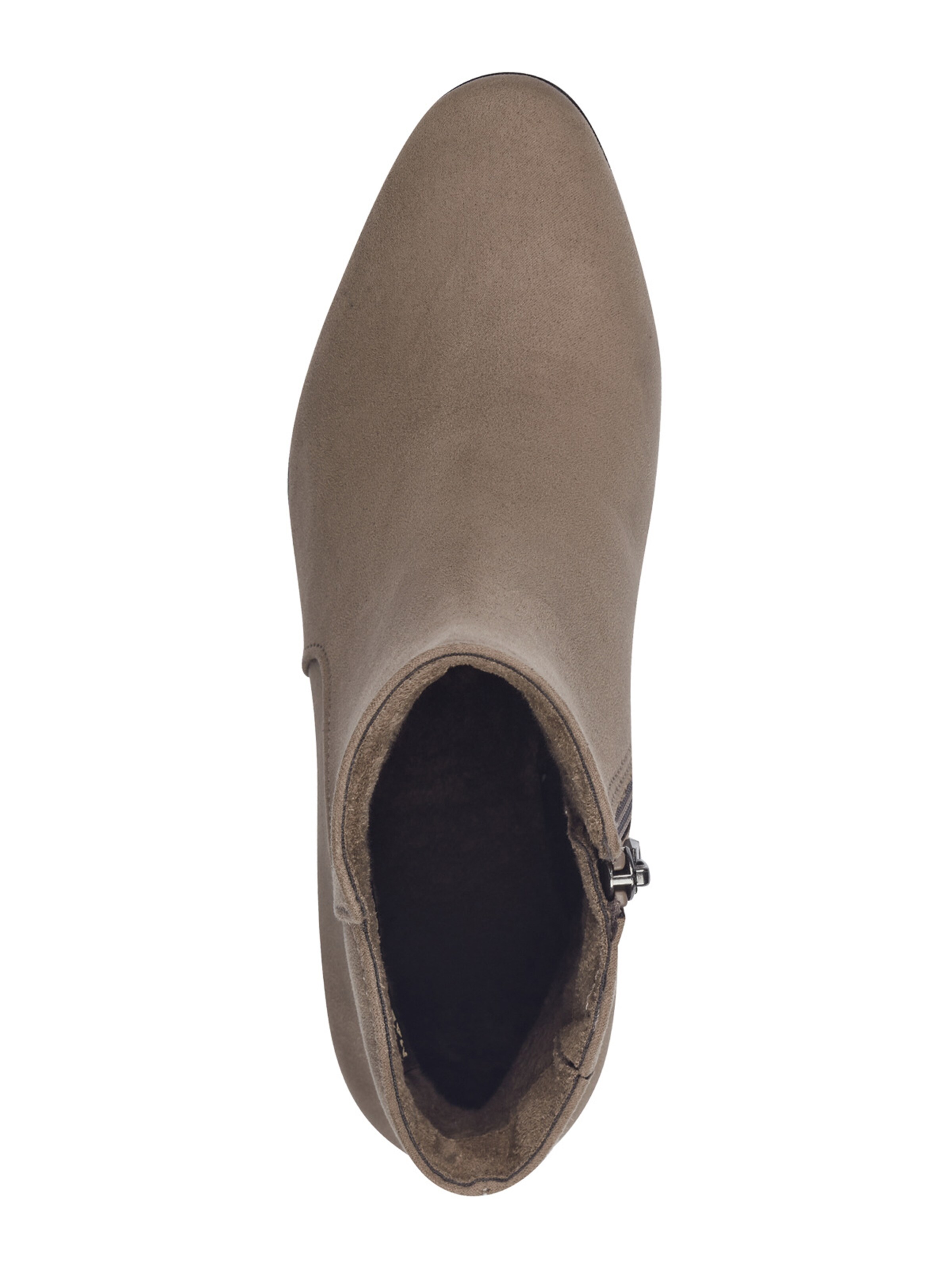 MARCO TOZZI Botki po kostki w kolorze szary