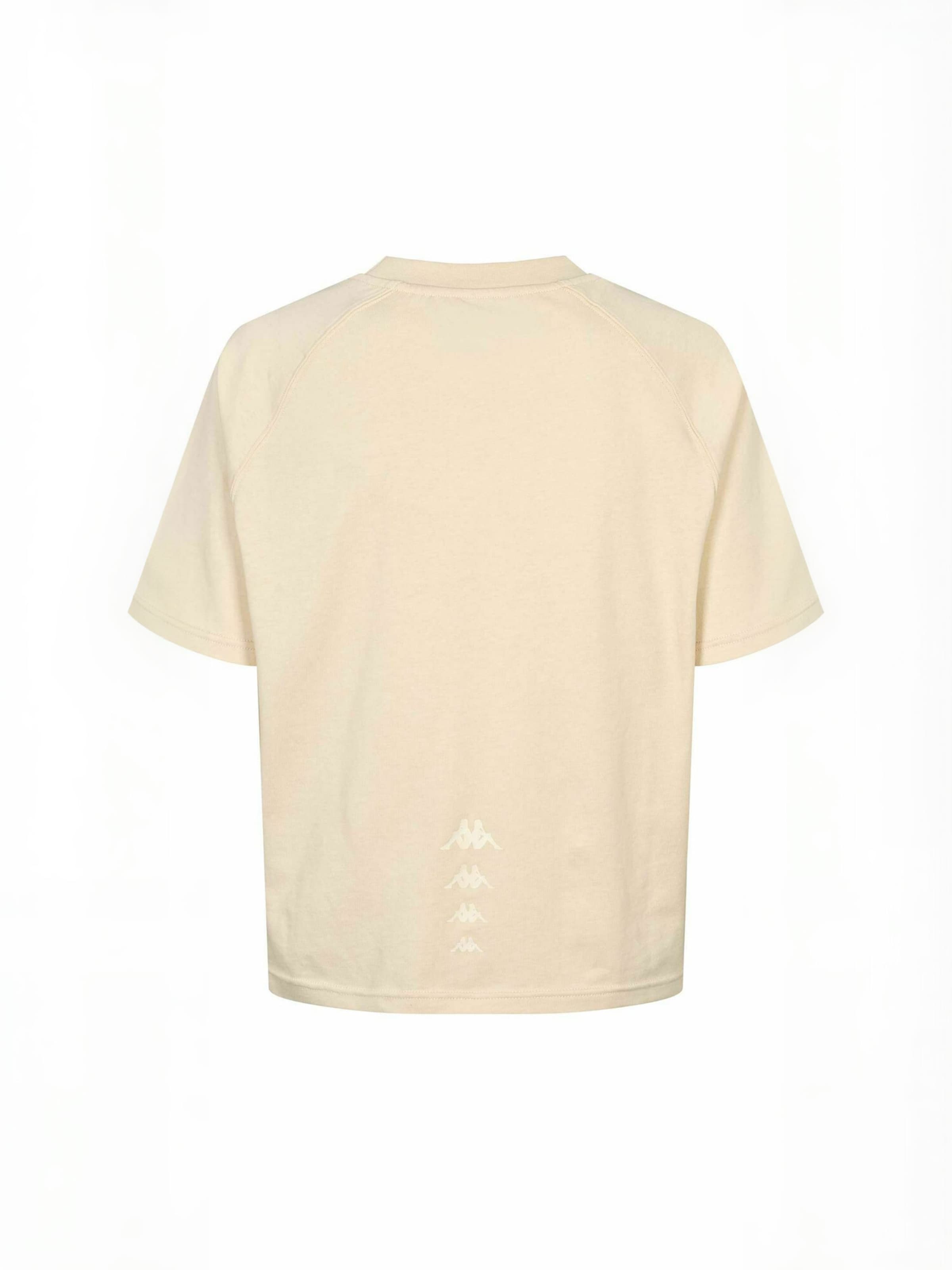 KAPPA Top ' Logo Inspire ' - bézs: hátul