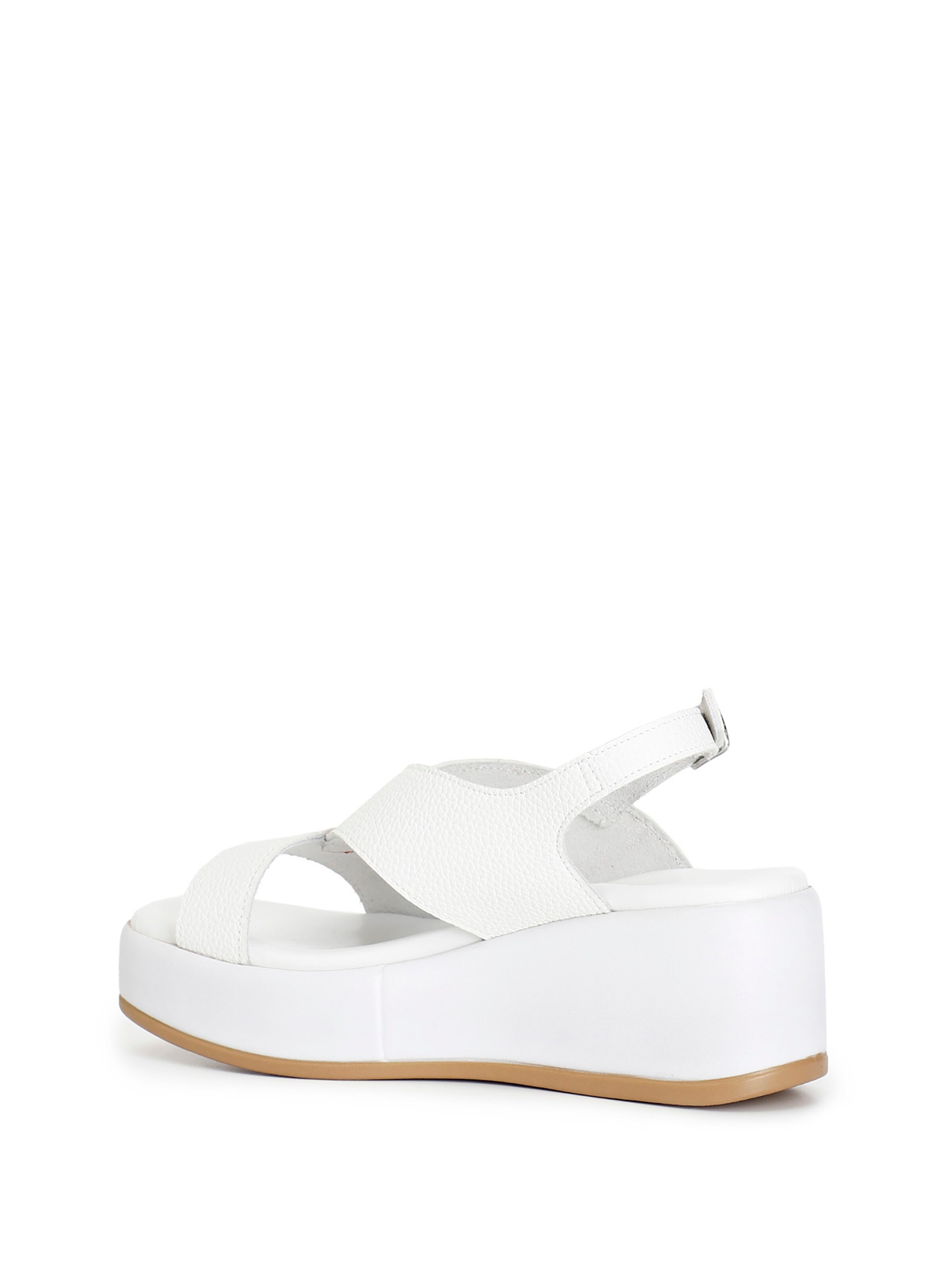 Sandales CAFè NOIR en blanc