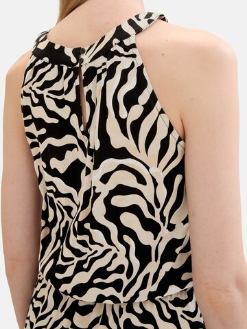 TOM TAILOR Kleid in Schwarz
