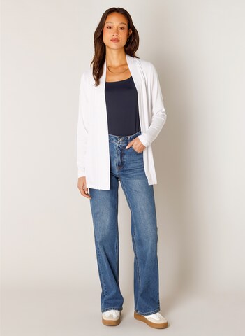 BASE LEVEL Strickjacke in Weiß