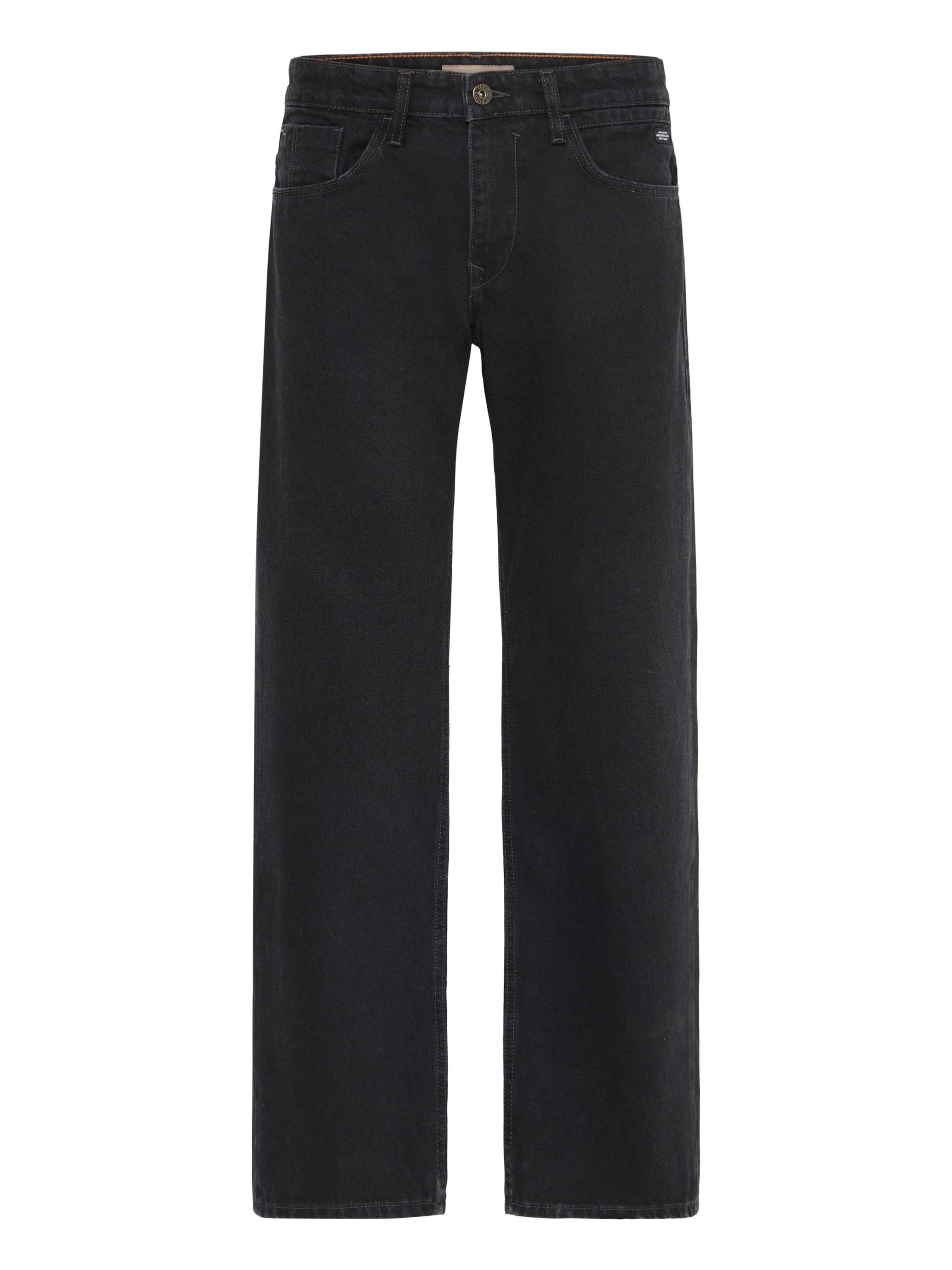 BLEND Loosefit Jeans 'BHFlake' in Schwarz: Vorderseite