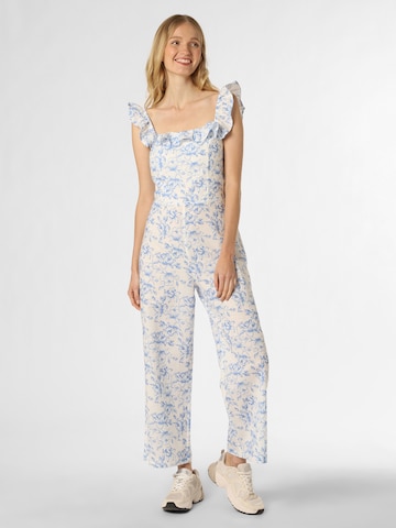 Marie Lund Jumpsuit in Wit: voorkant