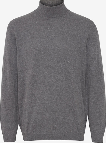 !Solid Sweater 'Denley' in Grey: front