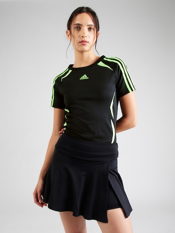 ADIDAS ORIGINALS Shirt 'TEAMGEIST' in Zwart: voorkant