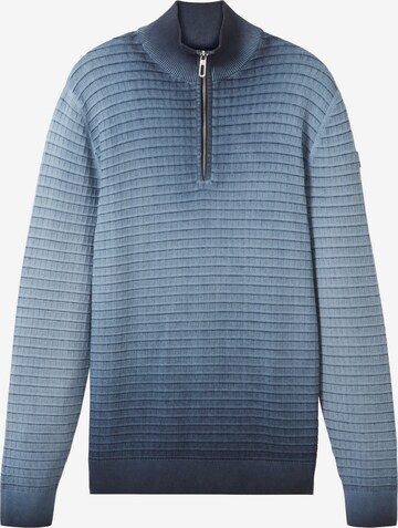 Pull-over TOM TAILOR en bleu : devant