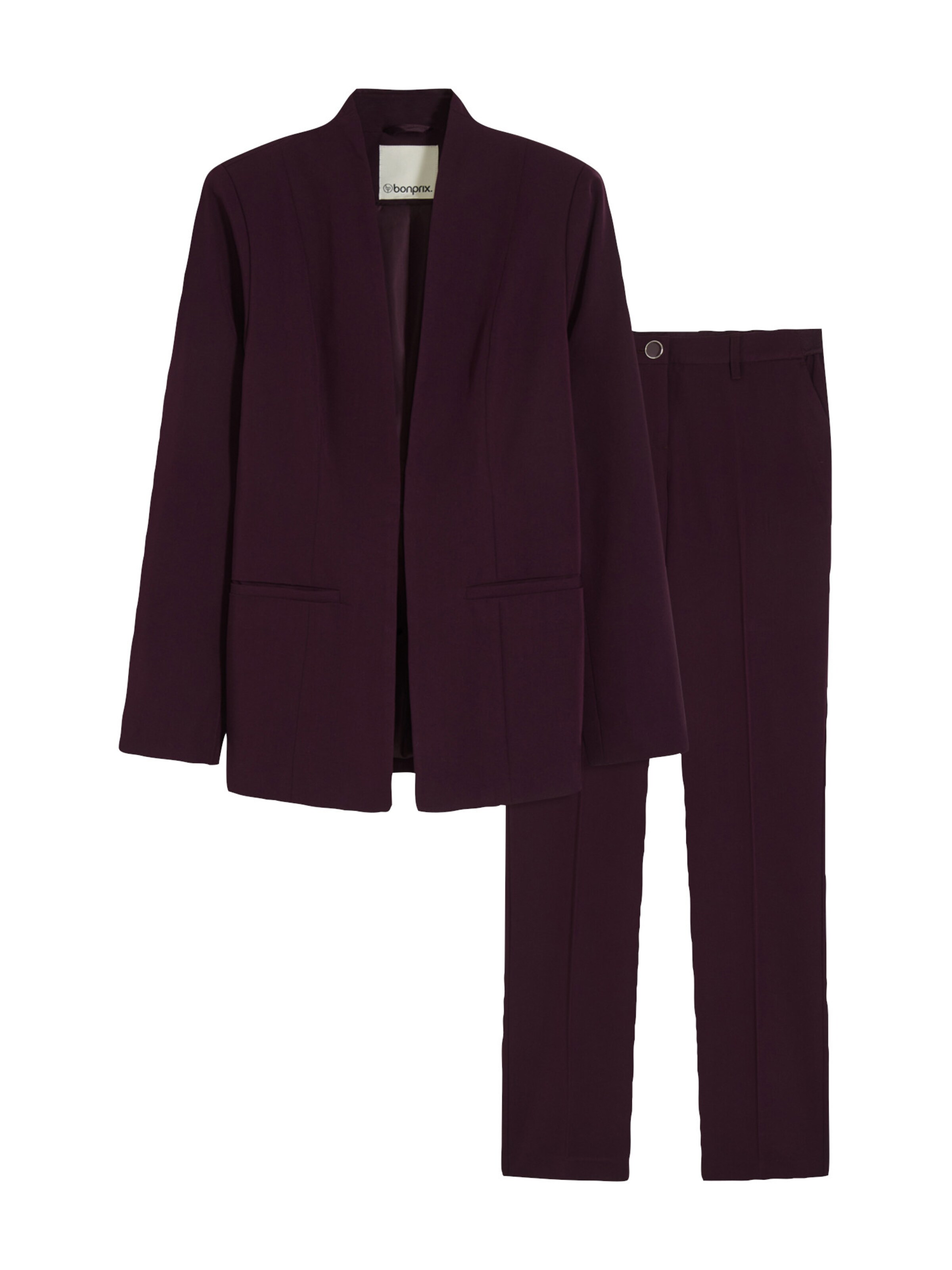 bonprix - Traje de pantalón en rojo: frente