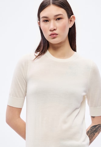 BOSS Sweater 'Farbella' in White